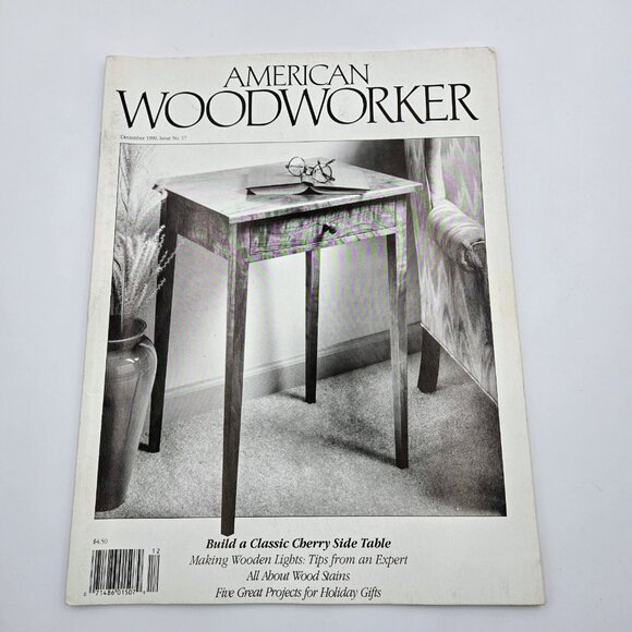 American Woodworker Magazine Lot December 1990 February April June December 1991 - Picture 2 of 14
